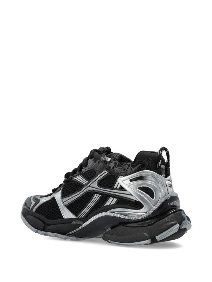 Balenciaga tenis Bajos Runner Negro Plata - Calzado de mujer y hombre