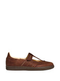 adidas Samba Jane Brown Crystal Sand piel cafe (para mujer) - Calzado de mujer y hombre