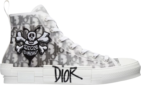 (G5) Dior And Shawn B23 High Top Bee Embroidery - Calzado de mujer y hombre