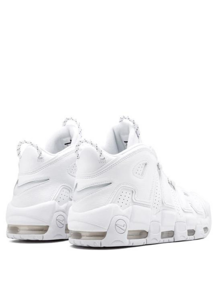 N373O Nike Air More Uptempo Triple White Blanco - Calzado de mujer y hombre