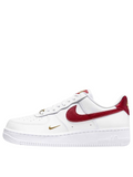 N370O Nike Air Force 1 07 Bajo Essential Blanco Gimnasio Rojo para Hombre y Mujer - Calzado de mujer y hombre