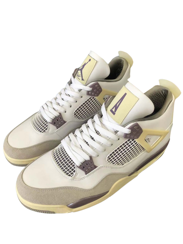 Jordan A Ma Maniere x Air Jordan 4 White Grey Purple