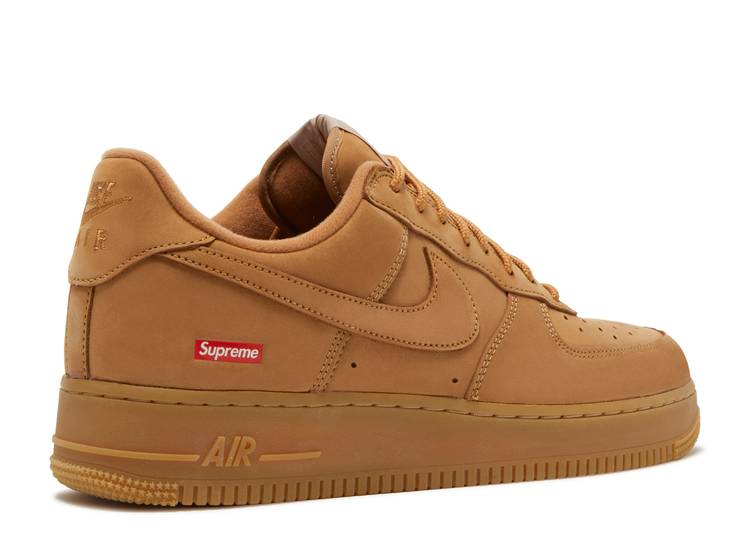 N370O NIKE AIR FORCE BEIGE SUPREME SUPREME X AIR FORCE 1 LOW SP 'WHEAT' - Calzado de mujer y hombre