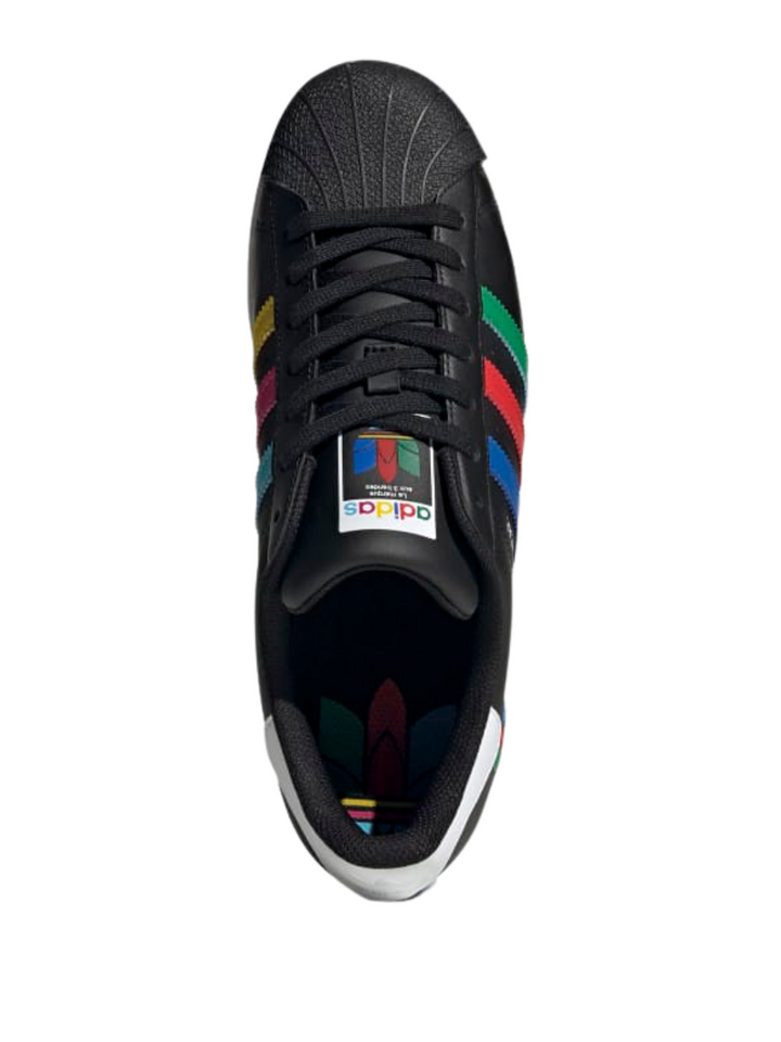 TENIS SUPERSTAR negro franjas
