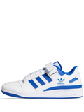 Tenis Adidas Forum Low White Royal Blue azul