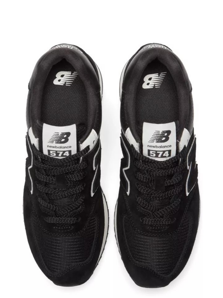 Tenis de Mujer New Balance 574 + Negro - Calzado de mujer y hombre