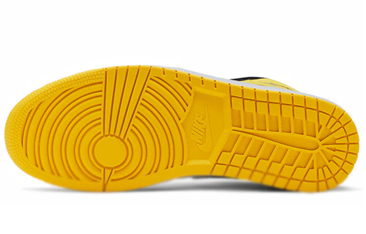 N370O JORDAN 1 AIR JORDAN 1 MID SE YELLOW TOE - Calzado de mujer y hombre