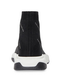 Balenciaga Speed Balenciaga Trainer Mid Logo Print Black - Calzado de mujer y hombre