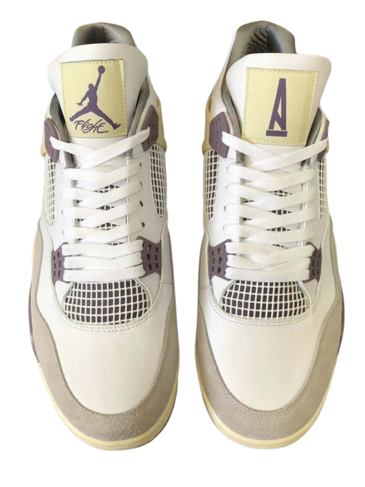Jordan A Ma Maniere x Air Jordan 4 White Grey Purple