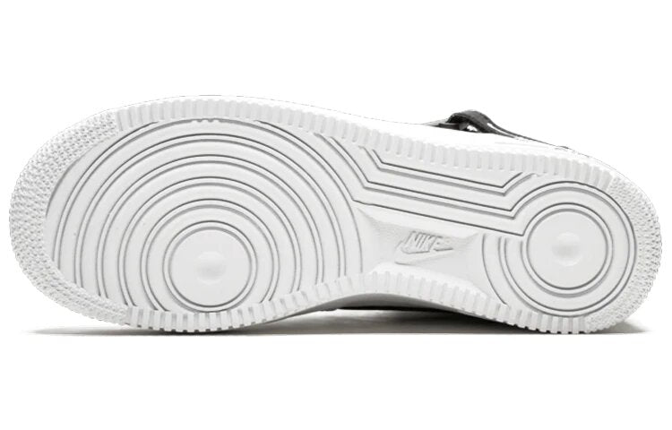 N370O Nike Air Force 1 Mid Utility White Black (GS) - Calzado de mujer y hombre