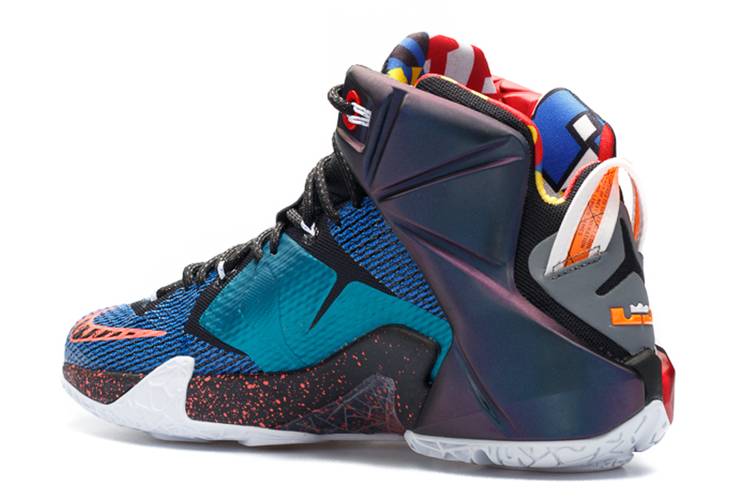 N370O Nike tenis LeBron 12 SE What The - Calzado de mujer y hombre