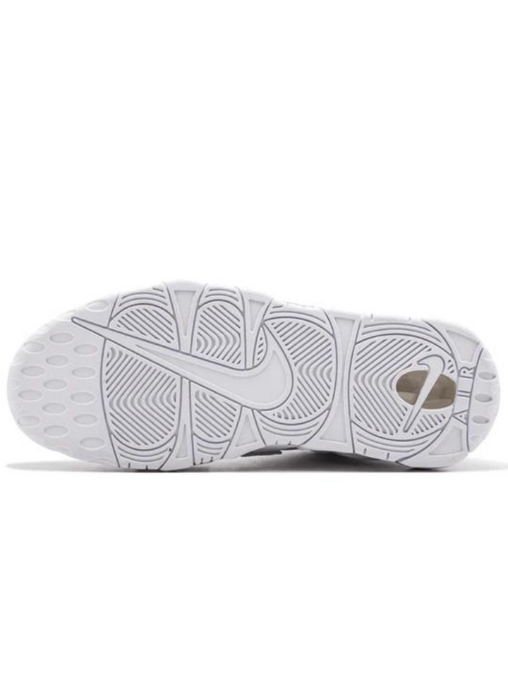N373O Nike Air More Uptempo Triple White Blanco - Calzado de mujer y hombre
