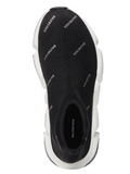 Balenciaga Speed Balenciaga Trainer Mid Logo Print Black - Calzado de mujer y hombre