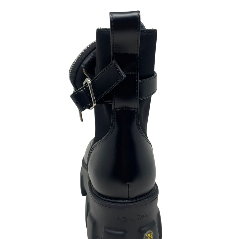 N372O BOTA Prada botas militares Monolith - Calzado de mujer y hombre