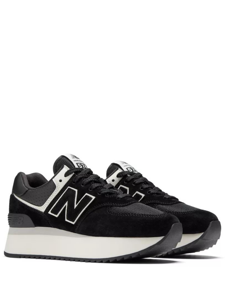 Tenis de Mujer New Balance 574 + Negro - Calzado de mujer y hombre