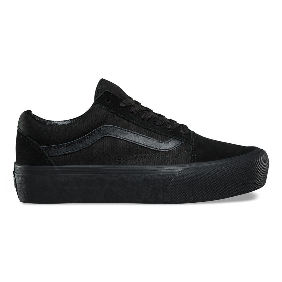 N370O VANS OLD SKOOL (SUEDE)BLACK/BL Old skool negro total - Calzado de mujer y hombre