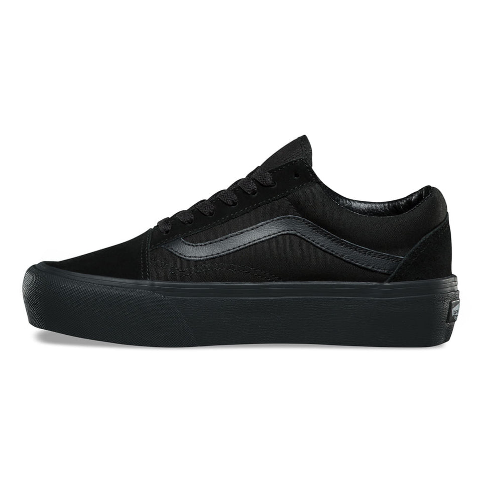 N370O VANS OLD SKOOL (SUEDE)BLACK/BL Old skool negro total - Calzado de mujer y hombre