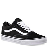 N370O Vans Tenis Vans tenis Old Skool Negro Gamuza - Calzado de mujer y hombre