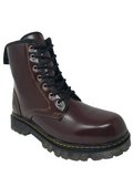 Capriural 860H Piel Oscaria Vino botas tipo dr martens bota de hombre