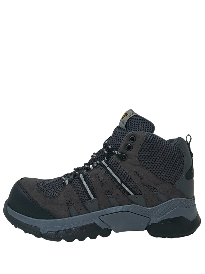 Shadow 2008 Gris Oxford Tenis Bota De Trabajo Industrial Seguridad Casquillo Hombre