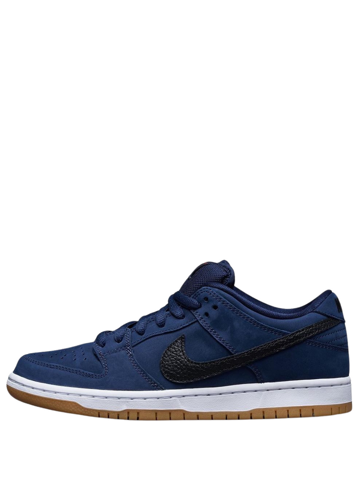 NIKE SB DUNK LOW DARK NAVY BLUE BLACK GUM
