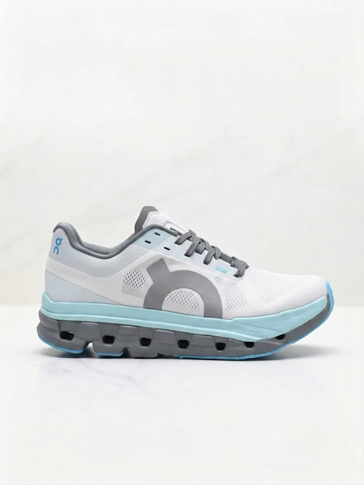 ON Cloudflow 4 - Tenis de correr para hombre Artic Stone - Calzado de mujer y hombre