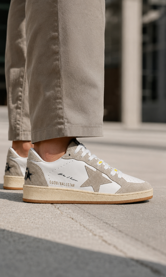 Golden Goose Ball Star efecto envejecido - Calzado de mujer y hombre