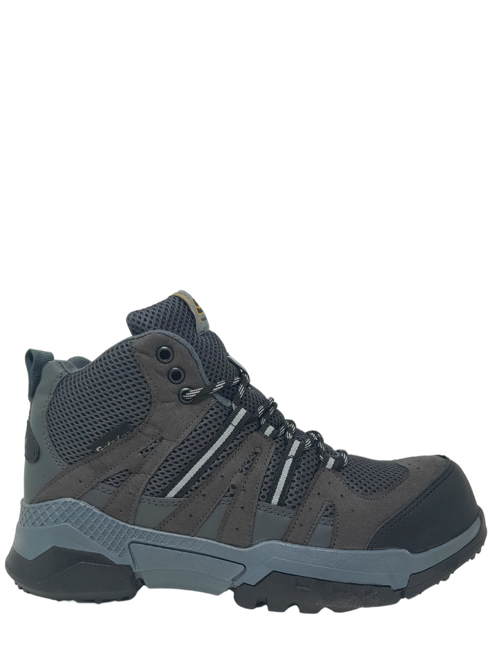 Shadow 2008 Gris Oxford Tenis Bota De Trabajo Industrial Seguridad Casquillo Hombre