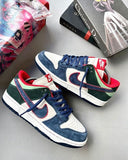NIKE SB DUNK LOW GREENBACK VERDE GRIS AZUL