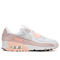 N370O Nike Air Max 90 NIKE WOMENS AIR MAX 90 WHITE BARELY ROSE CT1030-101 - Calzado de mujer y hombre