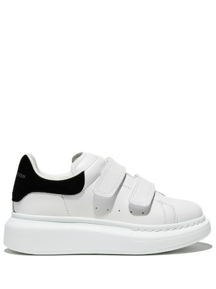 Alexander McQueen Kids Oversized touch-strap sneakers