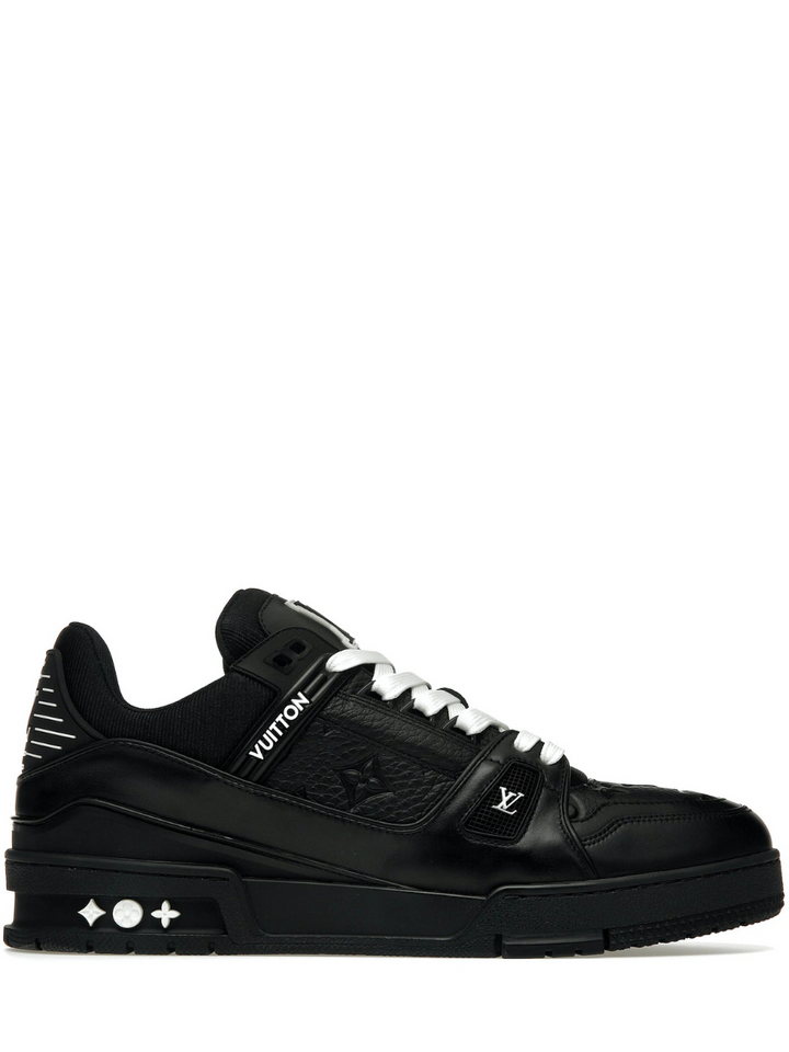 (PK) Tenis LV Trainer Black Total louis vuitton trainer negro total