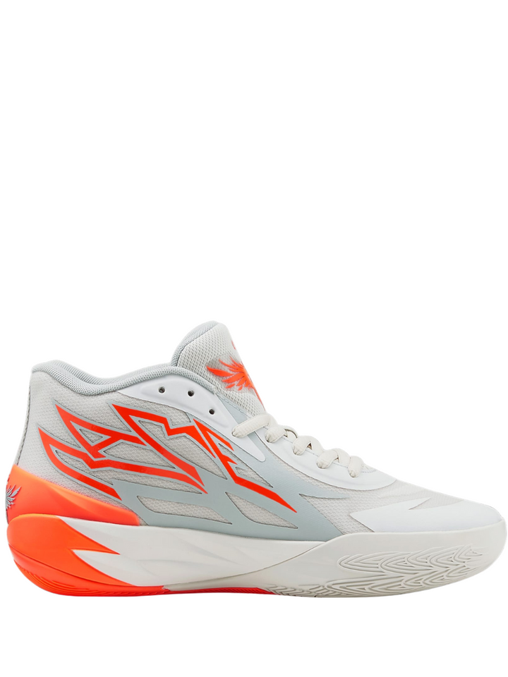 PUMA MB.02 Gorangé Basketballschuhe Gris Naranja