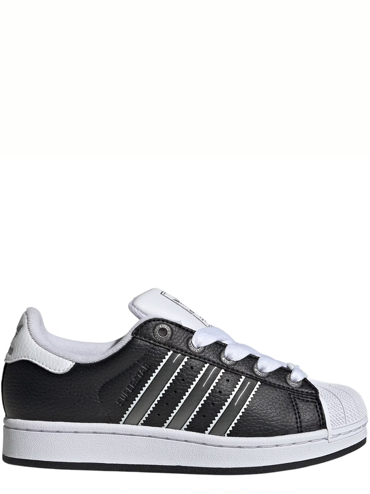 adidas Superstar II Core Black Matte Silver Cloud White - Calzado de mujer y hombre