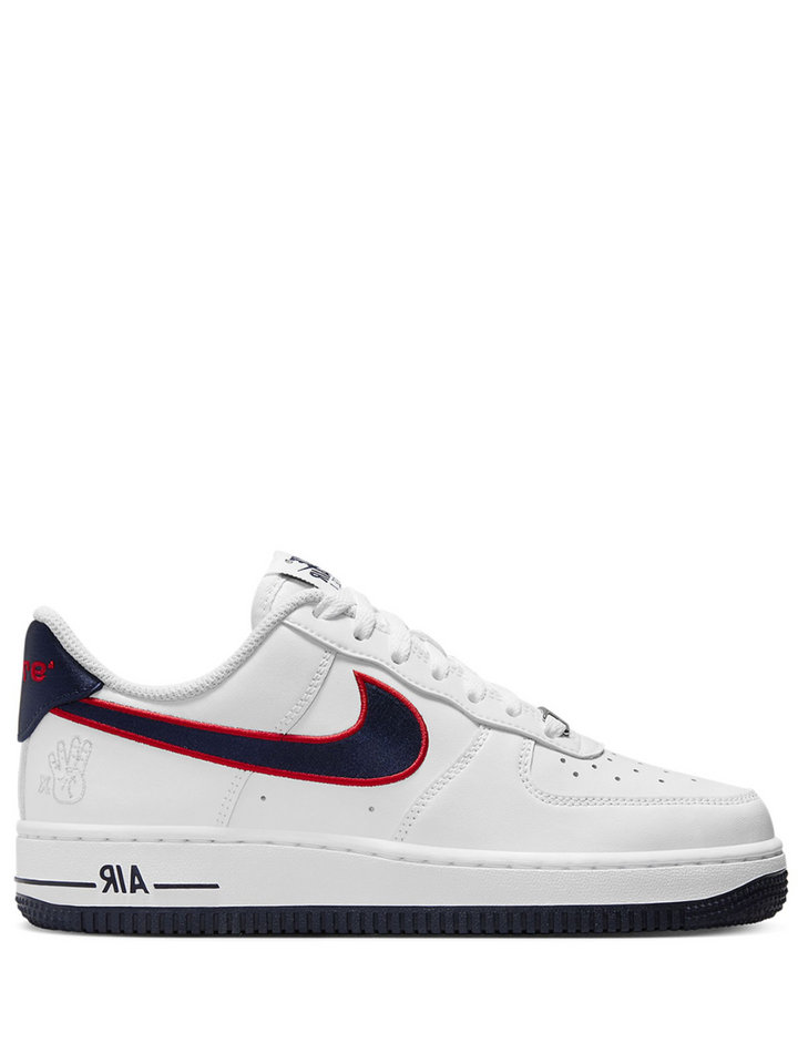 AIR FORCE 1 LOW WMNS "Houston Comets Four-Peat" Blanco Azul Marino Rojo
