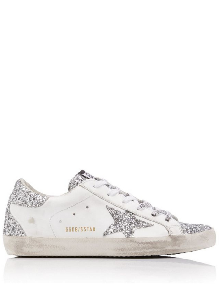 GOLDEN GOOSE Super-star White Gray