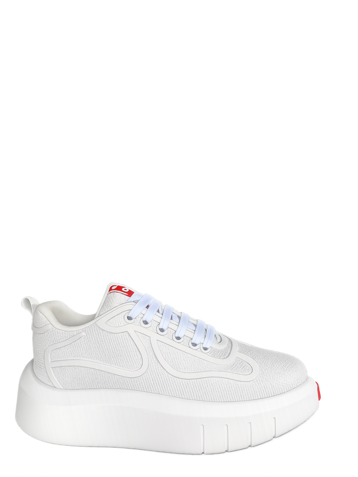 Prada Prax 01 tenis plataforma - Calzado de mujer y hombre