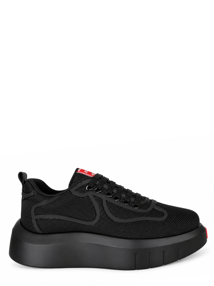 Prada Prax 01 Total Black Platform - Calzado de mujer y hombre