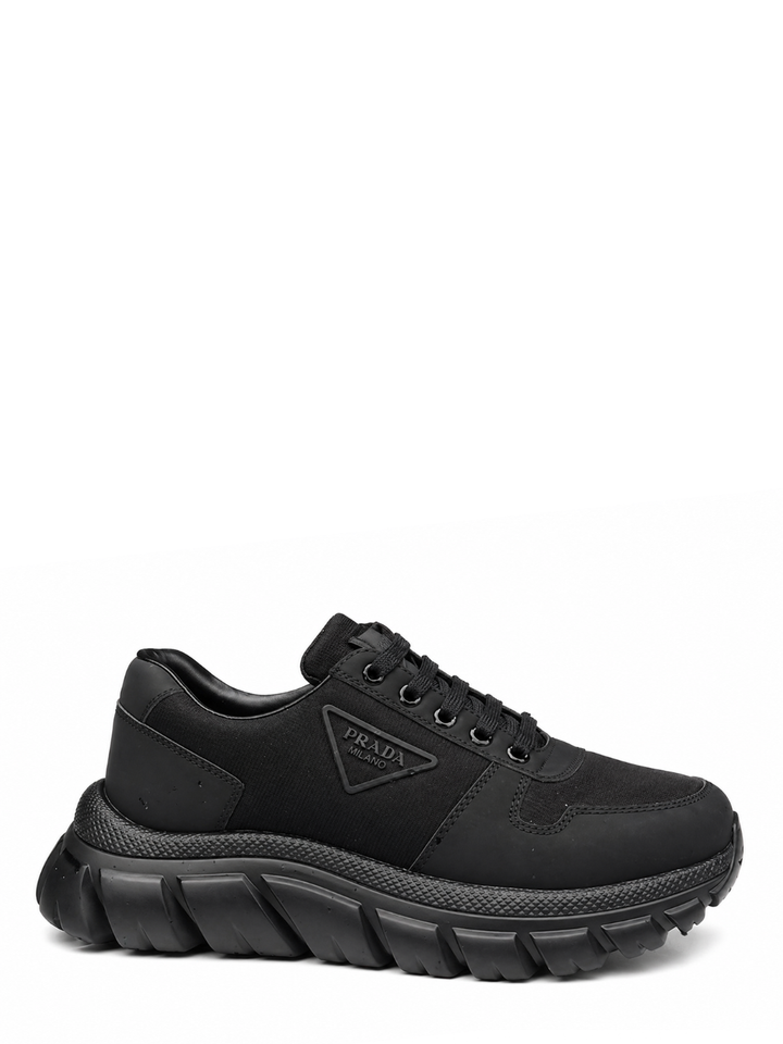 Prada Monolith Sneakers – Total Black - Calzado de mujer y hombre