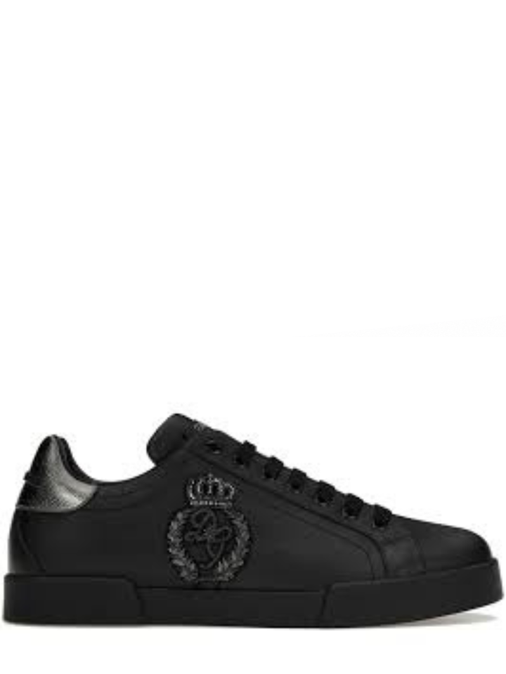 Parche Dolce & Gabbana Portofino Crown Negro - Calzado de mujer y hombre