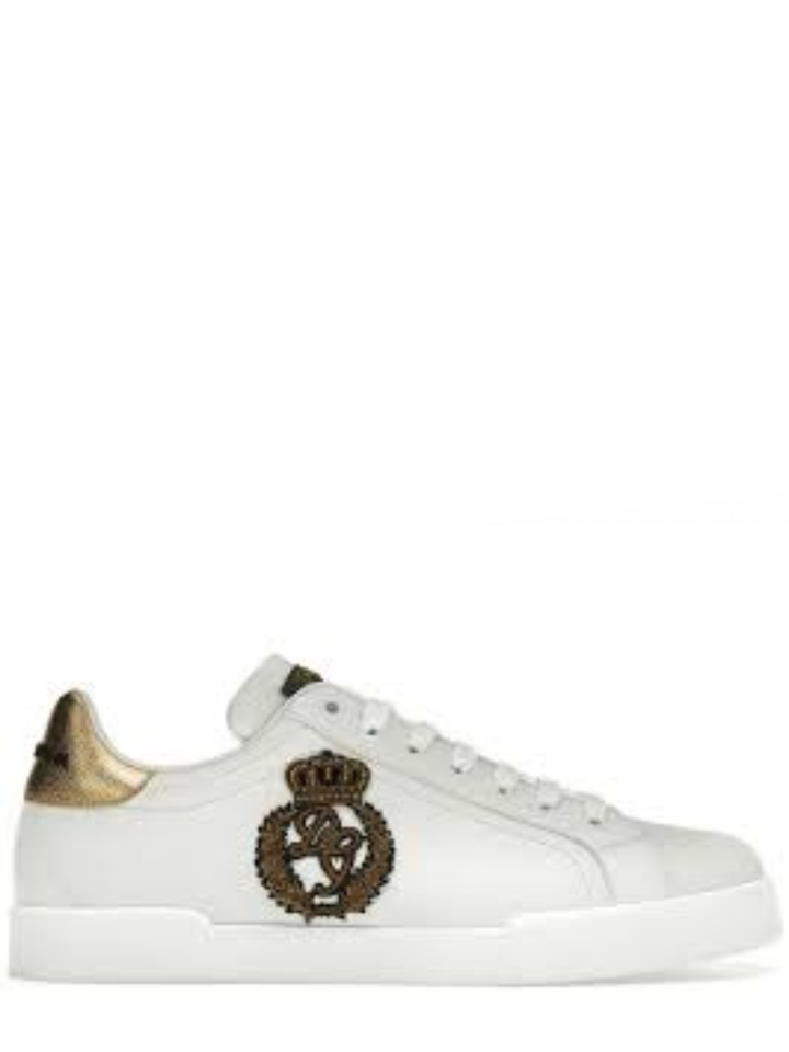 Parche Dolce & Gabbana Portofino Crown blanco - Calzado de mujer y hombre