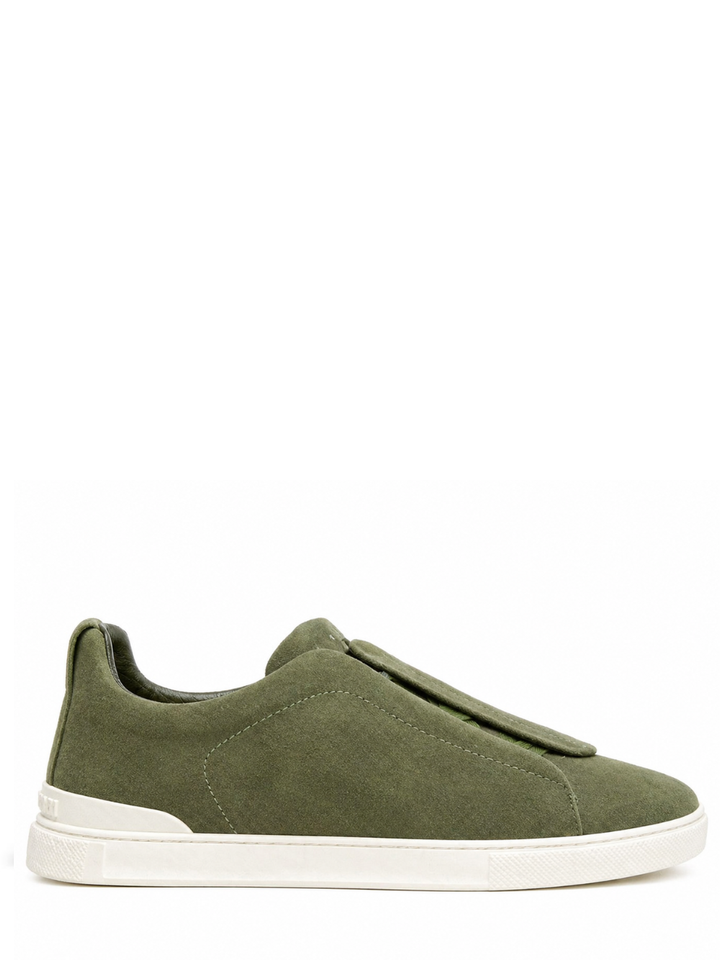 ZEGNA Triple Stitch™ Sneakers – Verde Olivo - Calzado de mujer y hombre