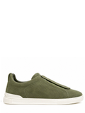 ZEGNA Triple Stitch™ Sneakers – Verde Olivo - Calzado de mujer y hombre