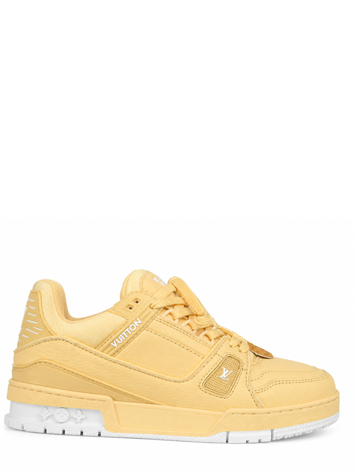 Louis Vuitton LV Trainer Sneakers – Amarillo Pastel - Calzado de mujer y hombre