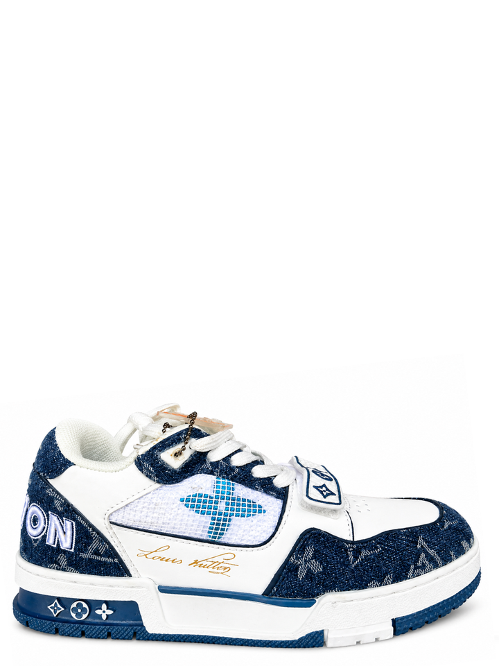 Louis Vuitton Trainer Monogram en denim Hombre - Calzado de mujer y hombre