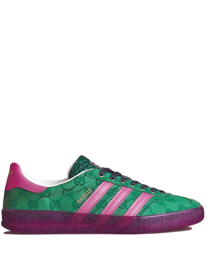 Adidas x Gucci Gazelle Green GG Monogram - Calzado de mujer y hombre