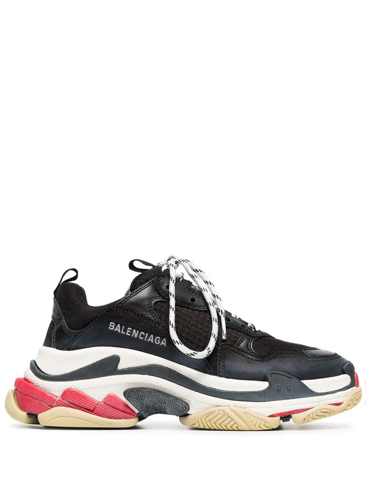 N372O Balenciaga tenis Triple S con agujetas - Calzado de mujer y hombre
