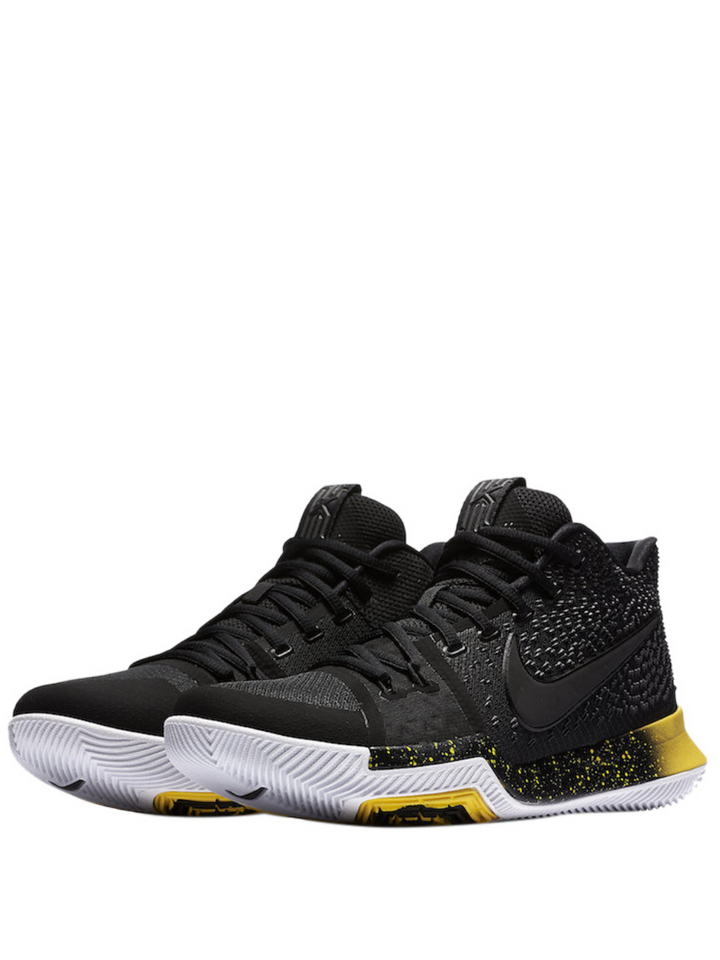 Nike Kyrie 3 Black Yellow tenis de baloncesto - Calzado de mujer y hombre