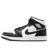 Nike Air Jordan 1 Mid SE Homage Black White Split Shoes