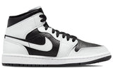 Nike Air Jordan 1 Mid SE Homage Black White Split Shoes